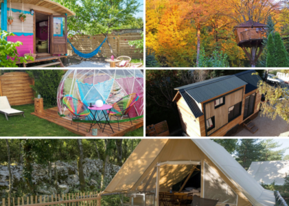 Top 5 des hébergements insolites en Auvergne